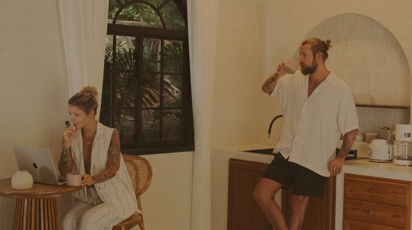 Simona & Simon at home — let's connect